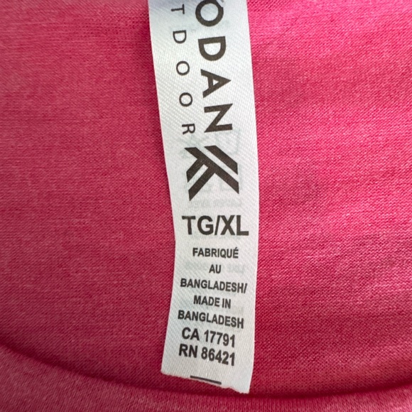 Kyodan Pink Ruched Tee with UPF +50 Sun Protection - Picture 4 of 5